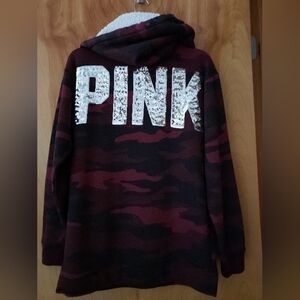 Pink brand hoodie